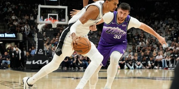 季前赛-文班亚马22分7篮3助 马刺加时力克爵士